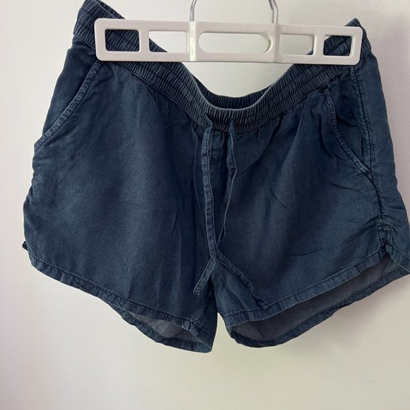 Aerie Blue Summer Shorts (Small) - Picture 2 of 4